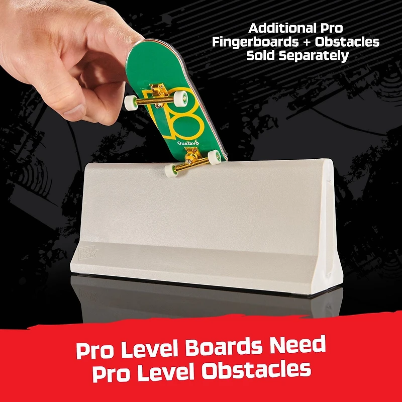 Tech Deck Plan B Pro Series, Fingerboard avec présentoir, conçu pour les pros ; Mini skateboards authentiques, jouets pour enfants à partir de 6 ans