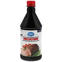 Great Value Beef Bouillon Concentrate, 500 mL