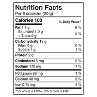 Ritz Real Cheddar Cheese Crackers, 180 g