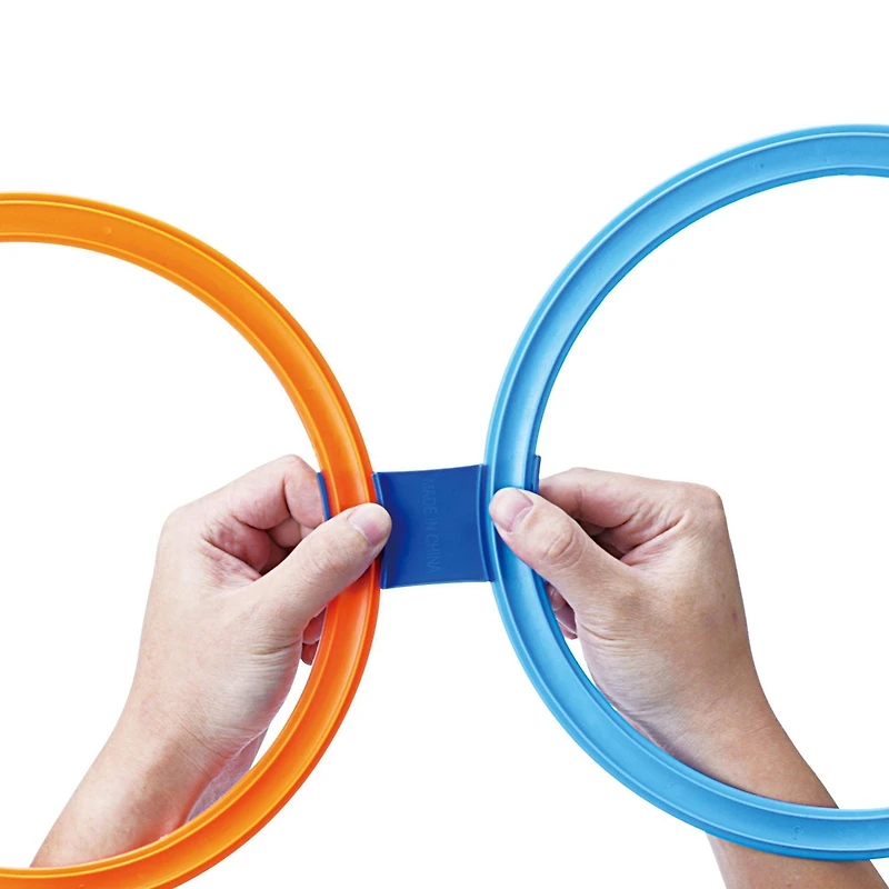 Jeu de marelle PD Play Day avec cerceaux, l'article comprend 10 cerceaux, âge recommandé à partir de 3 ans