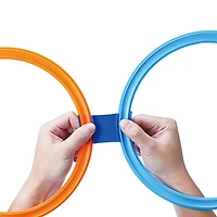 Jeu de marelle PD Play Day avec cerceaux, l'article comprend 10 cerceaux, âge recommandé à partir de 3 ans