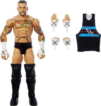 WWE Grands Champions CM Punk de la Collection Élite-Coffret - Exclusivité Walmart