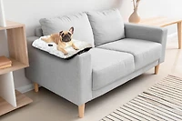 Lit Omega Paw Sofur Grand Gris