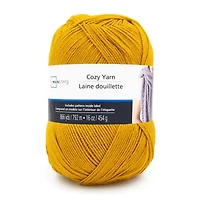 Mainstays Cozy Medium Acrylic Yarn 1 Ball, 454g / 792m, Acrylic Yarn 454g 792m