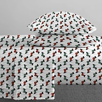 Ensembles de draps imprimés en coton à 144 fils Johnson Home
