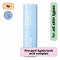 Skin Proud - Icicle - Stick Serum Yeuxrafraichissant avec Super Complexe d'acide Hyaluronique, 100% Vegan (9g)