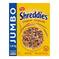 Céréales Shreddies Originale de Post, format géant 1.24 kg