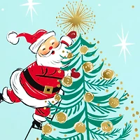 Image Arts CRT EN BOITE SANTA DECORATING