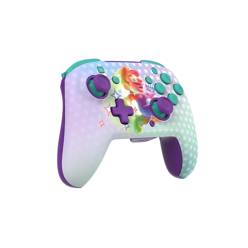 Rematch™ Wireless Controller: Invincible Mario – Officially licensed Nintendo wireless controller for casual and competitive gaming, Enhance your gaming experience with the officially licensed Nintendo Rematch Wireless Controller, featuring a Super Mario design with glow-in-the-dark functionality and built-in motion controls.