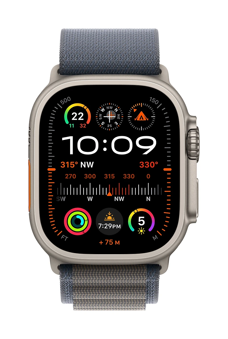 Apple Watch Ultra 2 (GPS + Cellular) Blue Alpine Loop - Small