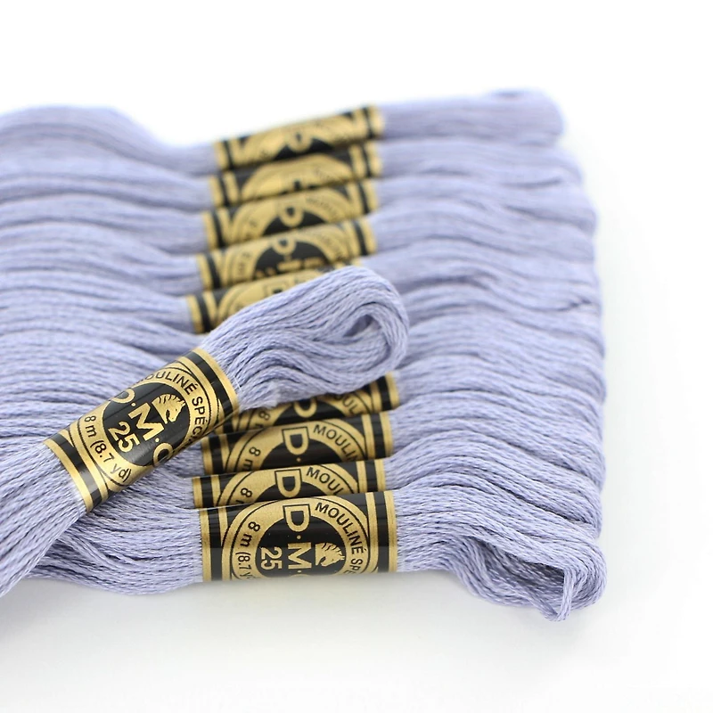 DMC Dark Cotton 6 Strand Floss 8m