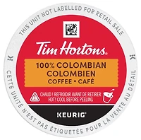 Tim Hortons Café 100 % Colombien Torréfaction Mi-Noire