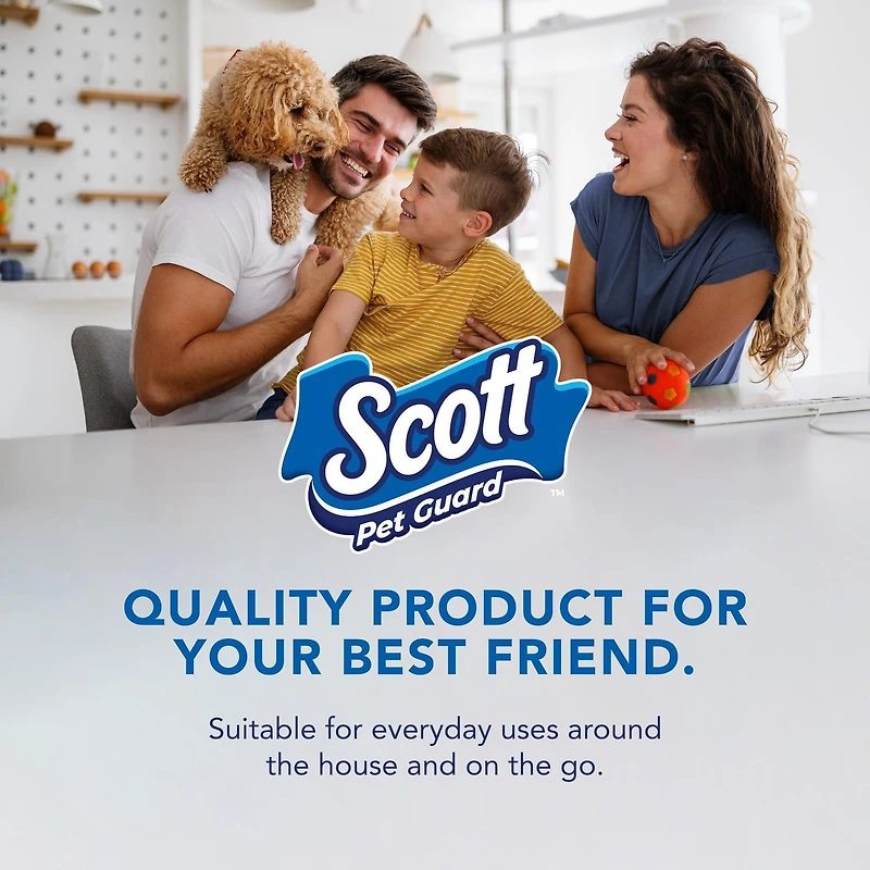 Scott Pet Guard Advanced Dog Pads - Dog Training Pee Pads for Large & Extra Large Dogs - Up to 16 Hour Absorbency with odour Control - Softest Quilted Dog Pee Pads - XXL - 36" x 36" - 40 Pack