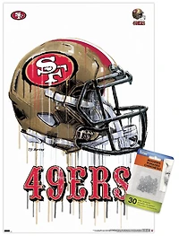 NFL San Francisco 49ers - Casque anti-goutte 20