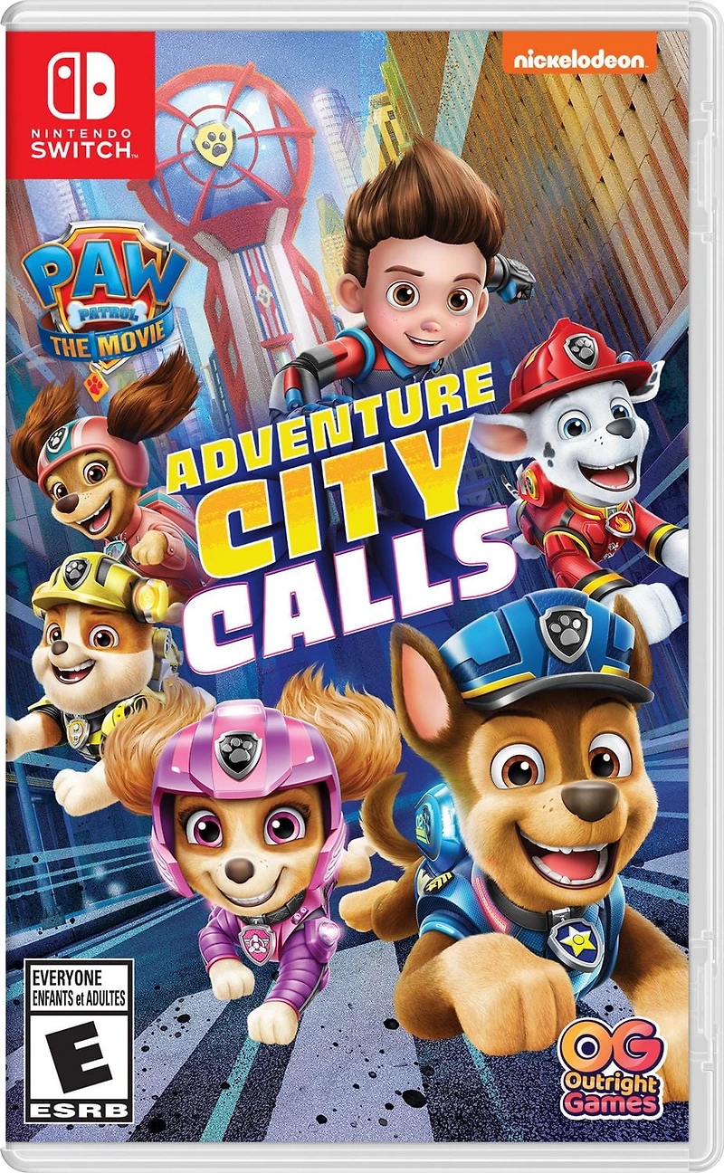 Jeu vidéo PAW Patrol The Movie Adventure City Calls  pour Nintendo Switch Nintendo Switch