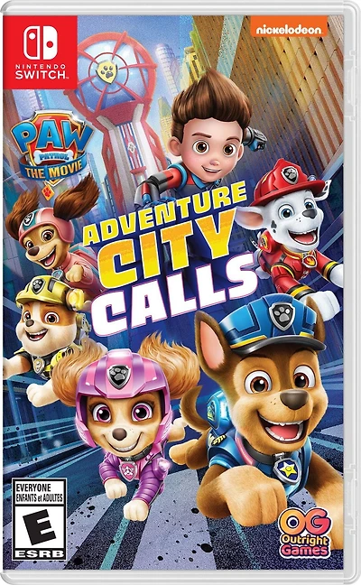 Jeu vidéo PAW Patrol The Movie Adventure City Calls  pour Nintendo Switch Nintendo Switch