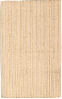 ECARPETGALLERY Tapis Fait à la Main pour Salon, Salle à Manger et Chambre à Coucher <br>Texturé Collection Cambridge 4'9" x 7'10" en Ivoire