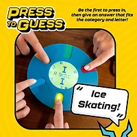 Buffalo Games Press to Guess Jeu de société électronique pour enfants à partir de 8 ans