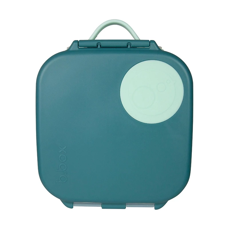 b.box - Mini boîte à déjeuner pour enfants : boîte à bento légère, récipient à collation avec 2 compartiments étanches. Fournitures scolaires à partir de 3 ans, sans BPA