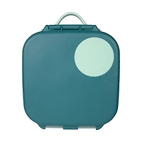 b.box - Mini boîte à déjeuner pour enfants : boîte à bento légère, récipient à collation avec 2 compartiments étanches. Fournitures scolaires à partir de 3 ans, sans BPA