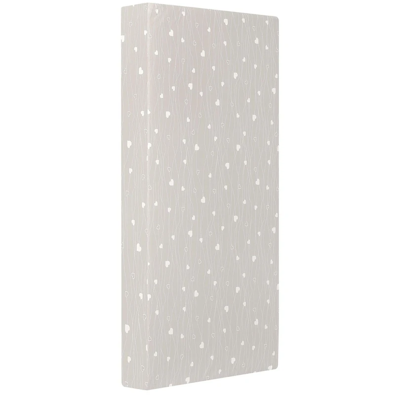 Matelas pour nourrissons et enfants en bas âge 2 en 1 Dream On Me Modern Love / Matelas pour bébés sans danger pour l'environnement Greenguard Gold / Matelas pour nourrissons certifié JPMA / Housse en