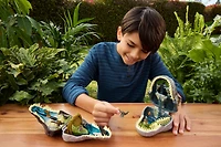 Jurassic World Rebirth Micro Adventure Playset Spinosaurus Head, Interactive Features & Figures
