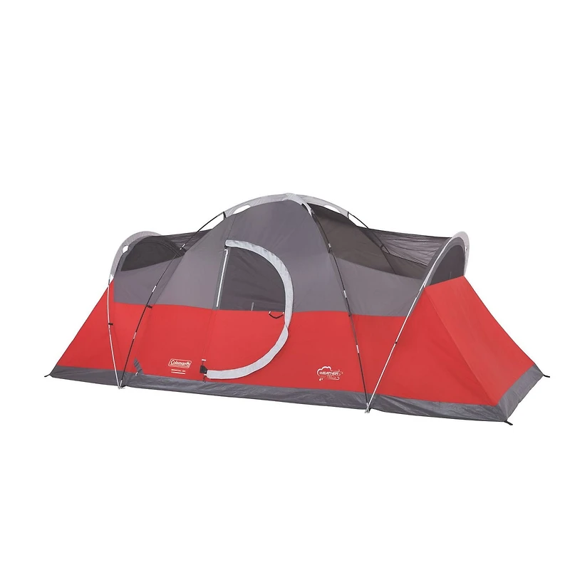 Coleman Bristol 8-Person Modified Dome with Hinged Door, Orange