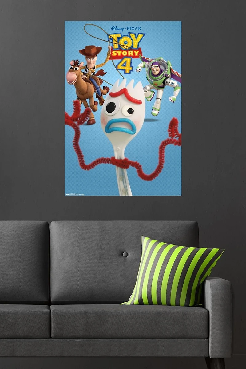 Disney Pixar Toy Story 4 - Trio Wall Poster, 22.375" x 34"