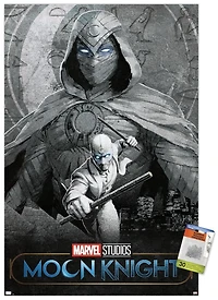 Marvel Moon Knight - Teaser Wall Poster, 22.375" x 34"
