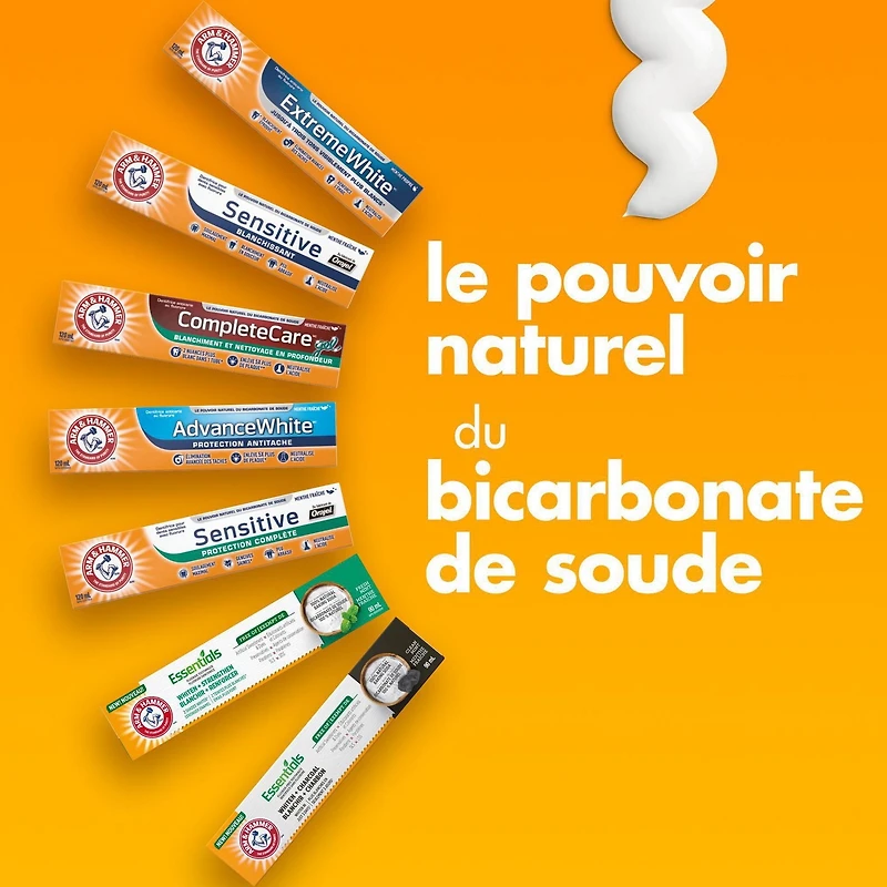 Arm & Hammer Sensitive Whitening Toothpaste, 120mL, 120mL