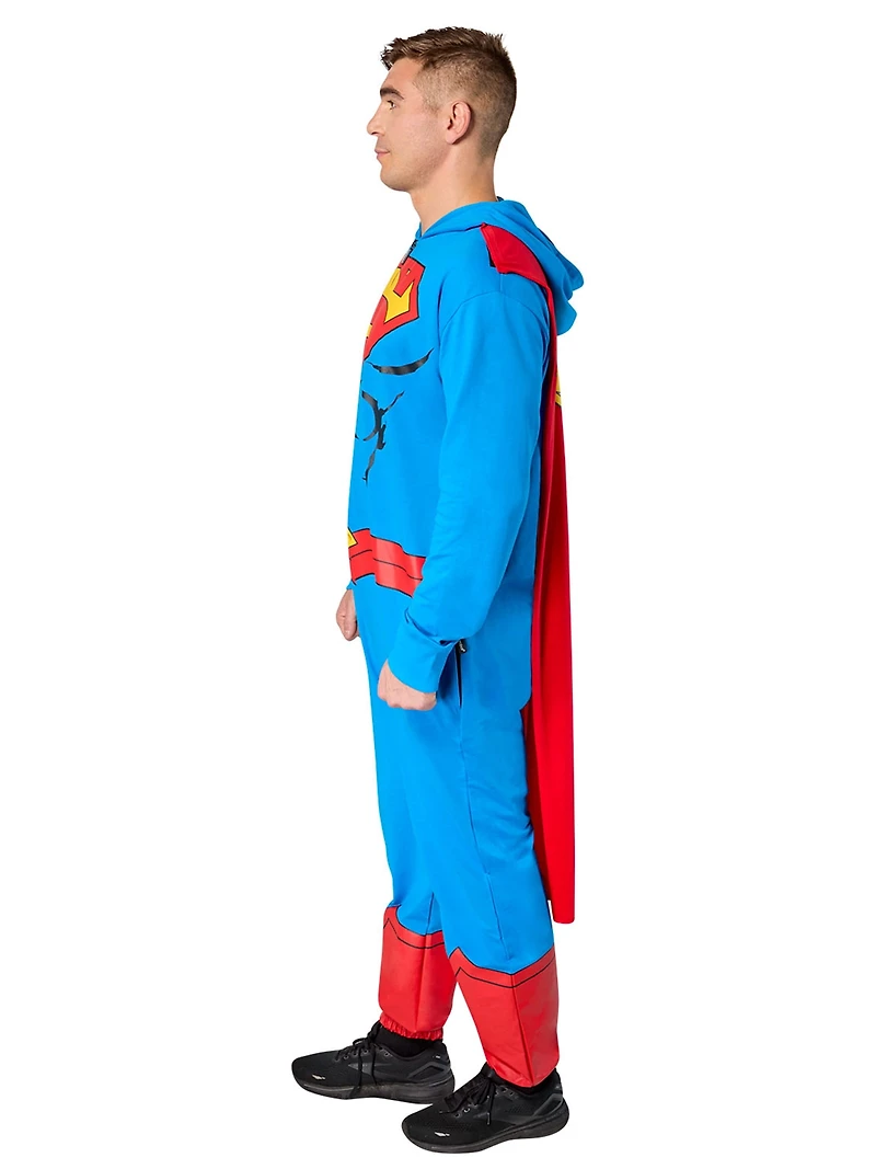 Costume Zipsters Tout-Confort Superman de DC Comics pour Adultes par Rubies, pour Hommes