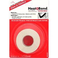 HeatnBond Ruban thermocollant à tenue très forte, 22 mm x 9, 1 m (7/8″ x 10 v) – très robuste, adhésif sans couture