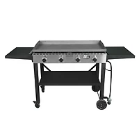 Expert Grill 4 Burner Propane Gas Flat Top Griddle Grill, Black, GGC2342W-C