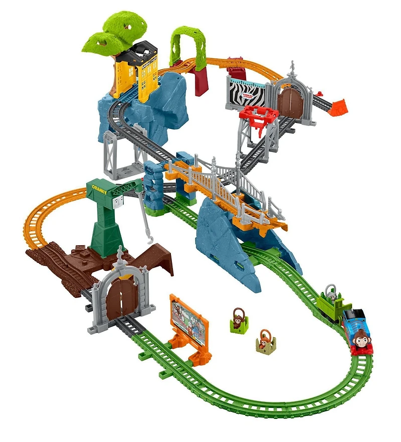 Thomas et ses amis Coffret Aventure des singes du Parc des animaux
