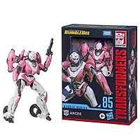 Transformers Studio Series 85 Deluxe Class Transformers: Bumblebee Arcee Action Figure, 4.5-inch