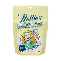 Poudre pour lave-vaisselle Nellie's, 50 lavages, 726 g, détergent pour lave-vaisselle non parfumé