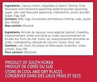 Chips de crevettes à saveur de crabe Finute