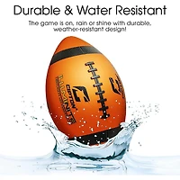 Cipton – Ballon de football américain à LED "Day and Night", taille junior