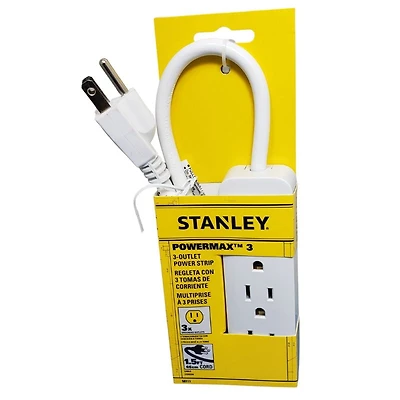 Stanley 3 Outlet Power Bar