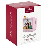 Hallmark Keepsake Christmas Ornament (The Golden Girls Cheesecake Break With Light and Sound)