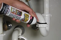 FLEX SHOT CLEAR 8 OZ THICK RUBBER ADHESIVE SEALANT, CAULK, BOND, & SEAL