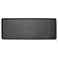 Plateau économiseur d'espace pour bottes, 14 po x 38 po, noir Plateau en matériaux recyclés