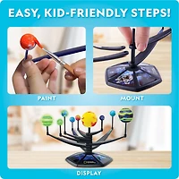 National Geographic: Glow in the Dark Solar System – Educational STEM Kit for Kids Ages 6+, Solar System