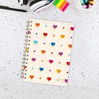 2026-2027 Mead Coloured Hearts Small Weekly and Monthly Academic Year Planner