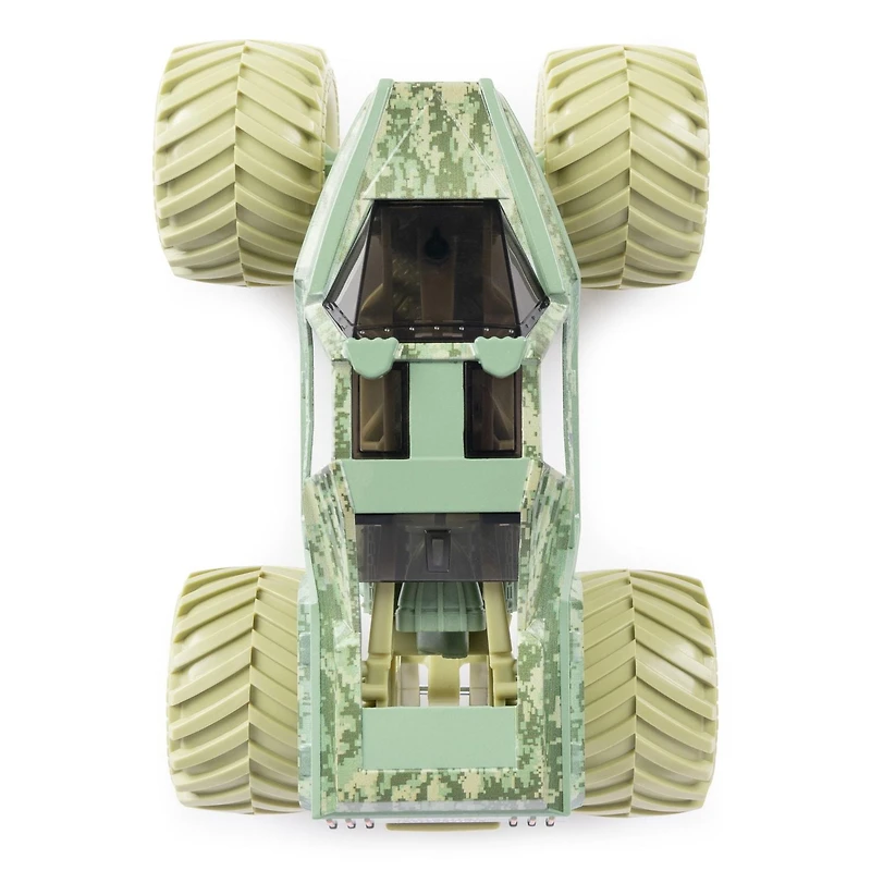 Monster Jam, Official Soldier Fortune Monster Truck, Collector Die-Cast Vehicle, 1:24 Scale, Kids Toys for Boys and Girls Ages 3 and up