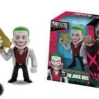 Figurine articulée Joker Boss de 4 po Suicide Squad DC par Metals