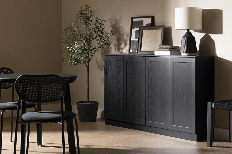 South Shore Arum Ensemble de 2 buffets avec tablettes