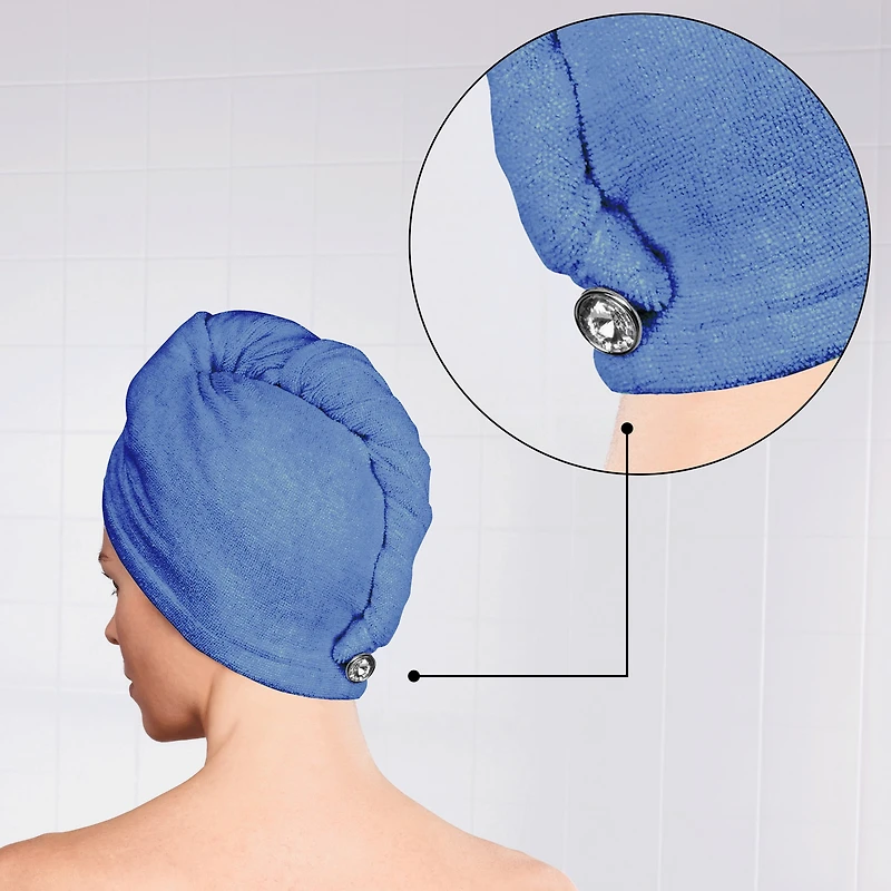 Perfect Solutions Turban Super Absorbant En Microfibre