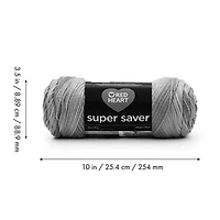 Red Heart® Fil Super Saver®, Imprimés, Acrylique #4 Médium, 5oz/142g, 236 Yards Fil durable, large gamme de couleurs