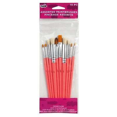 Brosses à pinceau tulipes 10pk Brosses à peinture 10pk